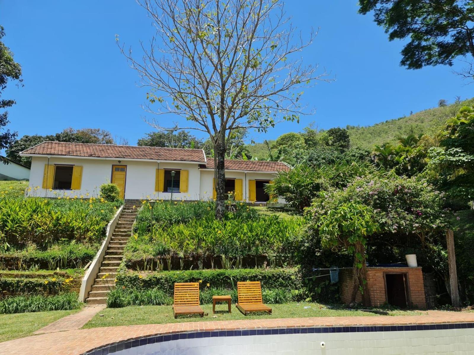 Casa Acucena No Sitio Gaia Magia Miguel Pereira Rj Hotell Exteriör bild